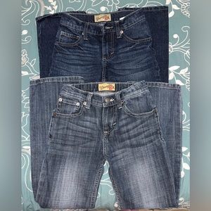 Wrangler 20X Boys 8 Slim ( set of 2 pairs of jeans)